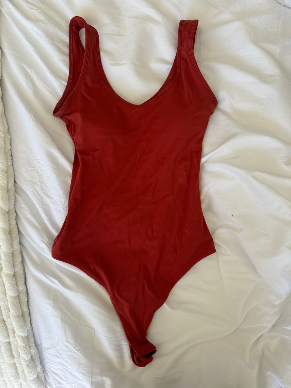 Klassy network red bodysuit